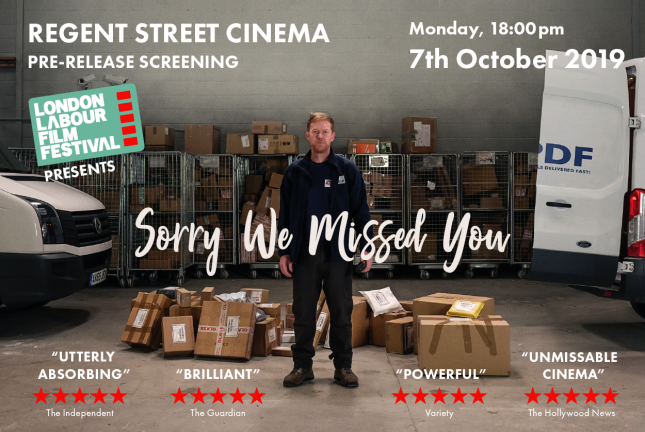 2019.10.01 London LaborFest Loach screening2